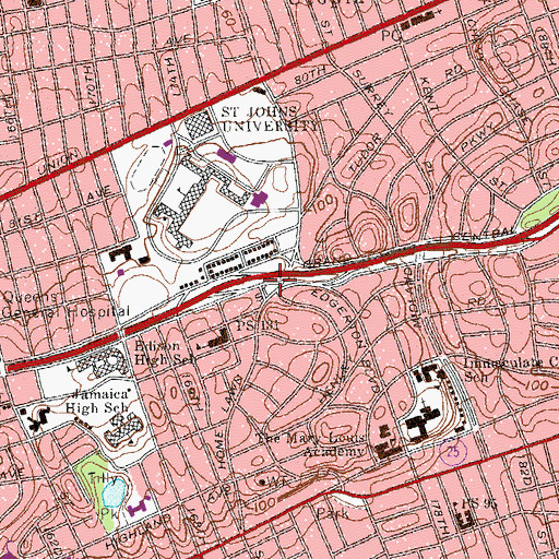 Topographic Map of Tepper Triangle, NY