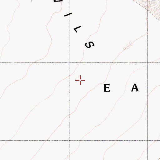 Topographic Map of Devils Playground, CA