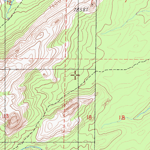 Topographic Map of Dome Land, CA