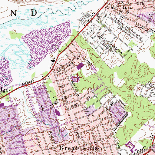 Topographic Map of Islington Pond, NY
