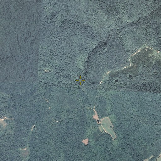 Aerial/Satellite Image of Botner Post Office (historical), KY