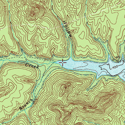 Topographic Map of Wickliffe Forge Post Office (historical), KY