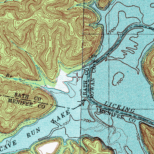 Topographic Map of Yale Post Office (historical), KY