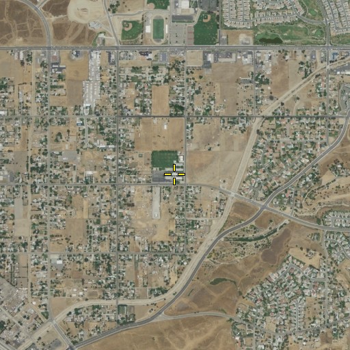 Aerial/Satellite Image of Dunlap Elementary School, CA