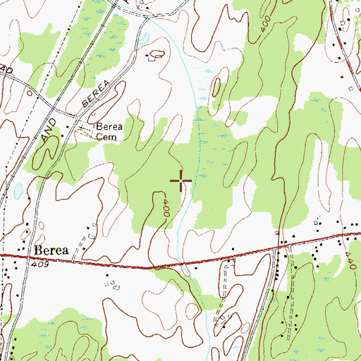 Topographic Map of Montgomery Town Park, NY