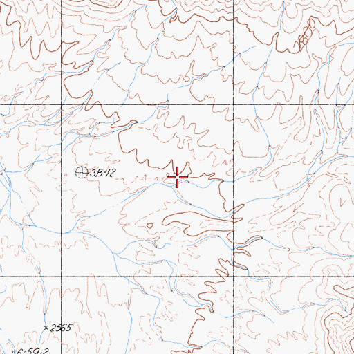 Topographic Map of Eagle Mountains, CA