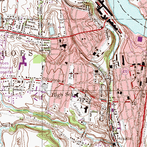 Topographic Map of Twilight Park, NY