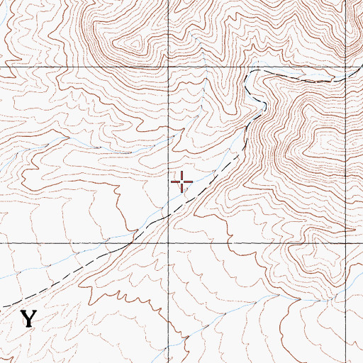 Topographic Map of Echo Canyon, CA