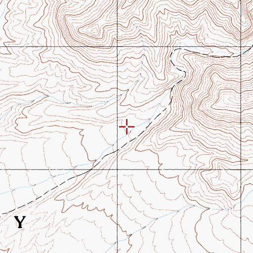 Topographic Map of Echo Canyon, CA
