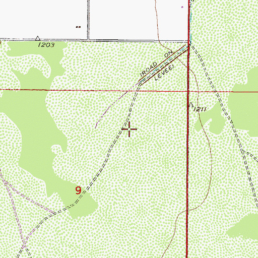Topographic Map of District 4, AZ