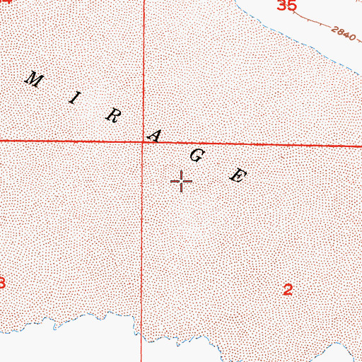 Topographic Map of El Mirage Lake, CA