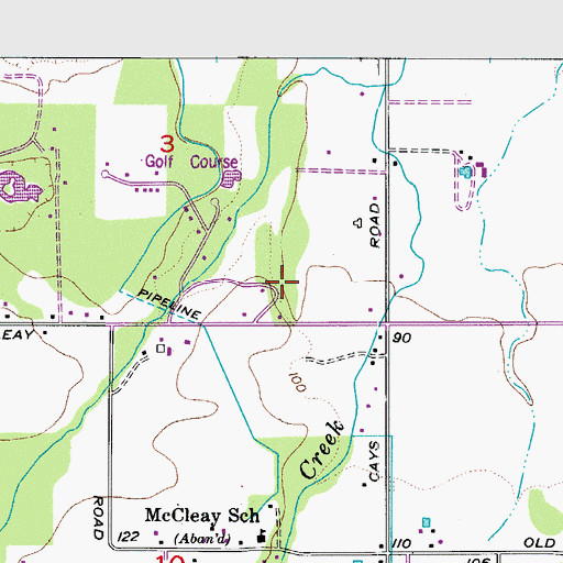 Topographic Map of Jamestown S'Klallam Reservation, WA
