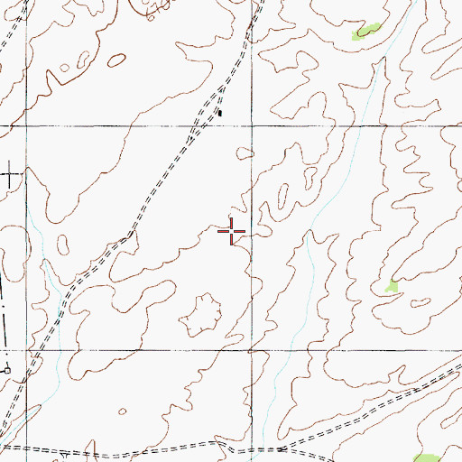 Topographic Map of RU567, AZ