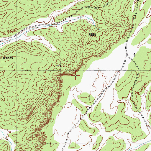 Topographic Map of RU570, AZ
