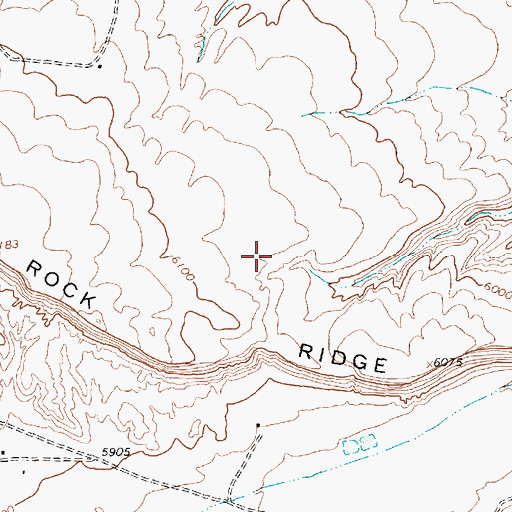 Topographic Map of Sanostee Chapter, NM