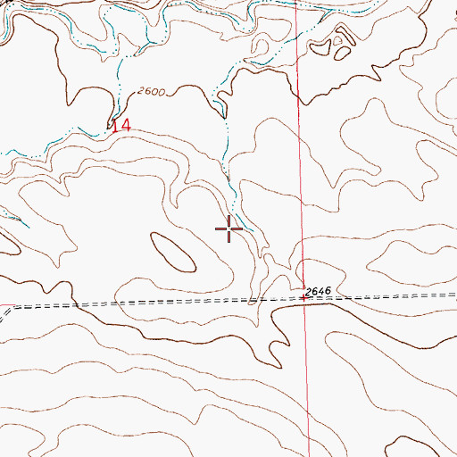 Topographic Map of Agency District, MT