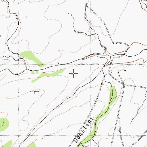 Topographic Map of Teec Nos Pos Chapter, AZ