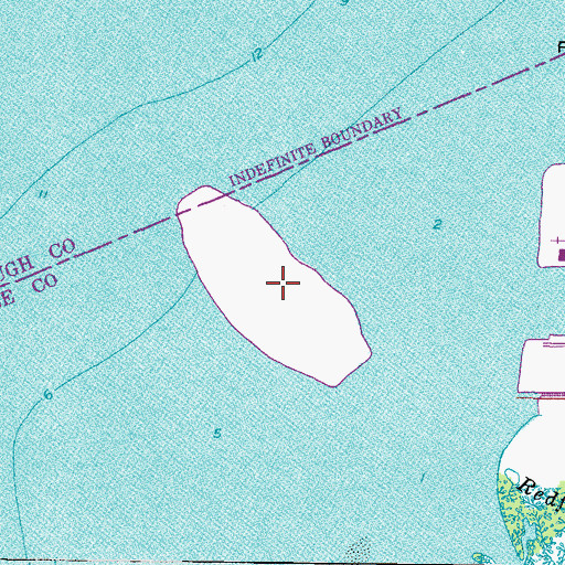 Topographic Map of Manbirtee Key, FL