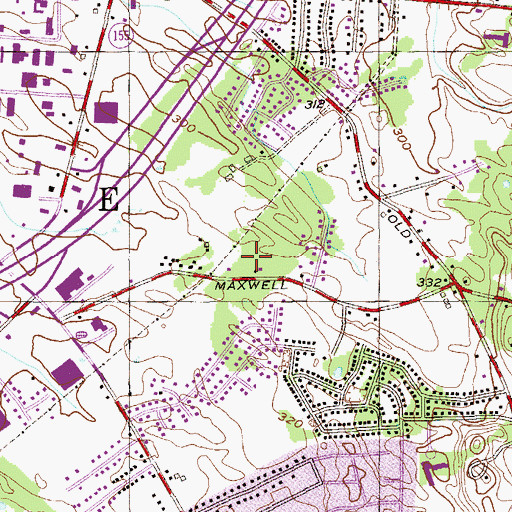 Topographic Map of Collar City Bridge, NY