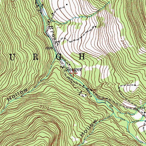 Topographic Map of Tappan Bridge, NY