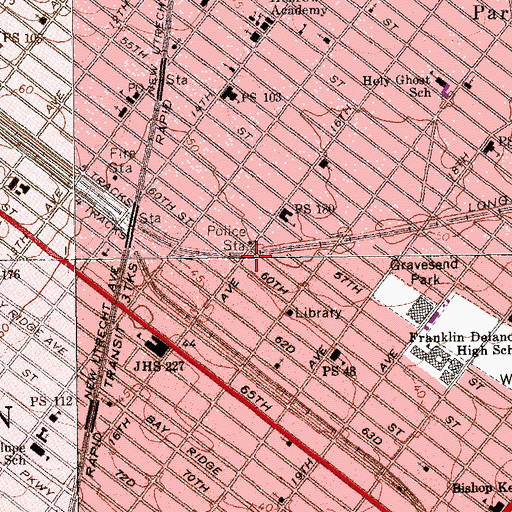 Topographic Map of NYM Medical Associates/Mapleton, NY