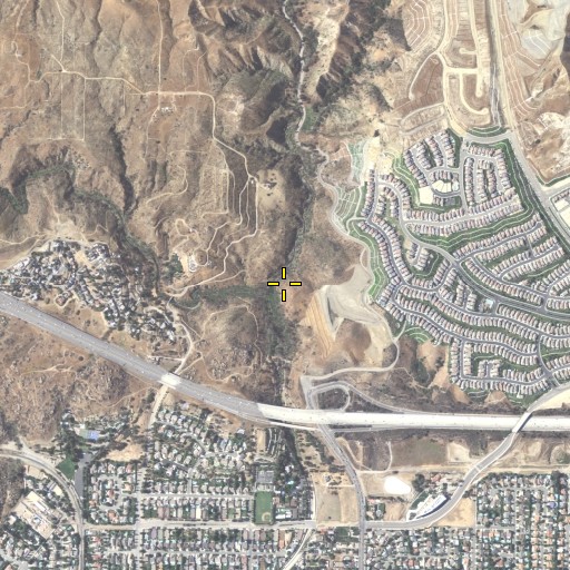 Aerial/Satellite Image of Falls Creek, CA