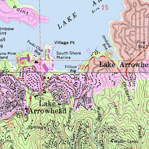 Topographic Map of Fleming Creek, CA