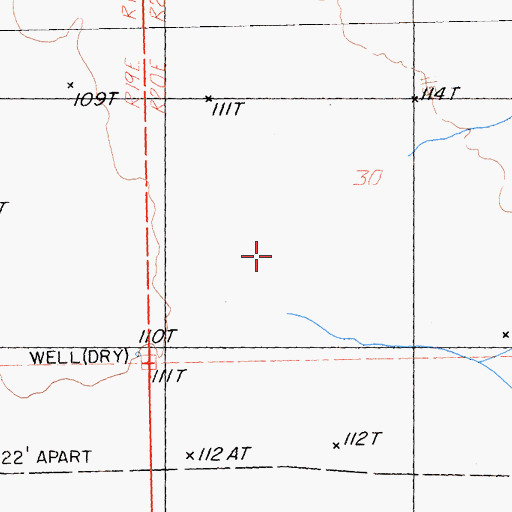 Topographic Map of Ford Well, CA