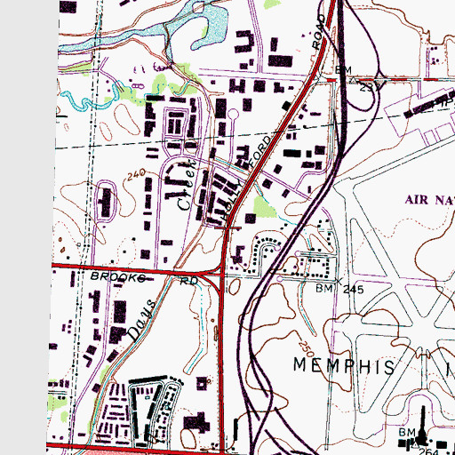 Topographic Map of Deeper Revelation International Ministry, TN