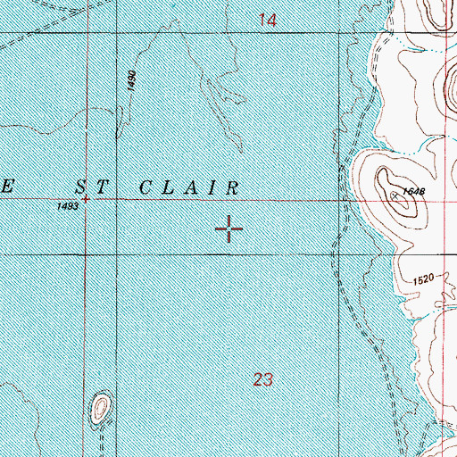 Topographic Map of Kohatk Wash, AZ