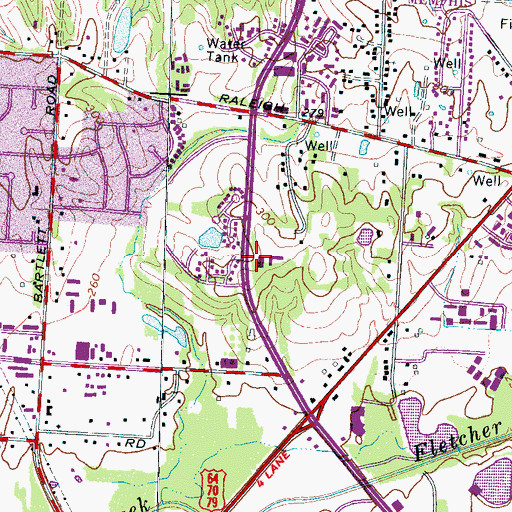 Topographic Map of Sycamore View Church of Christ, TN