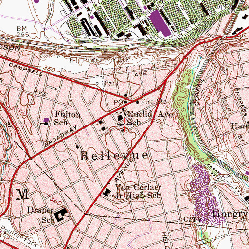 Topographic Map of Church of Protection of the Holy Virgin, NY