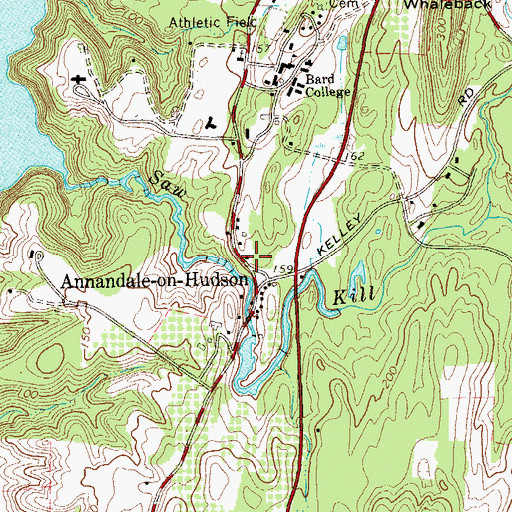 Topographic Map of Fietler House, NY