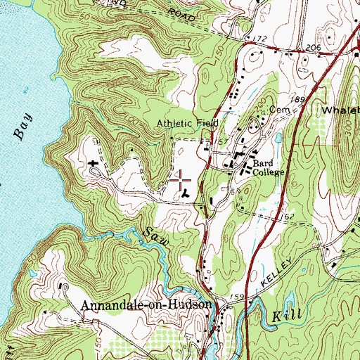 Topographic Map of Ravine Houses, NY