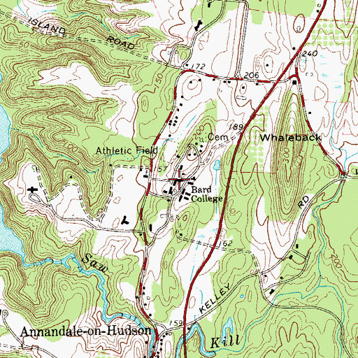 Topographic Map of Stone Row, NY