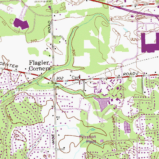 Topographic Map of Millious Dutch Reformed Church Cemetery, NY