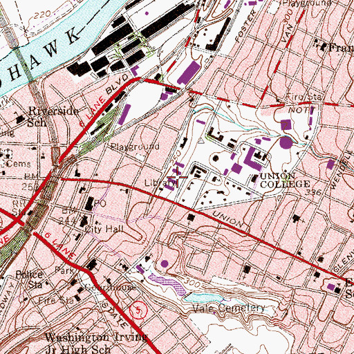 Topographic Map of Davidson House, NY