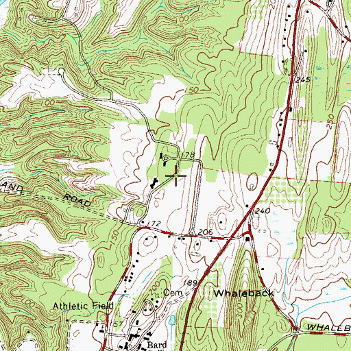 Topographic Map of Robbins House, NY