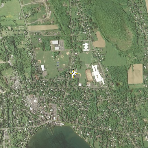 Aerial/Satellite Image of State Street Elementary School, NY