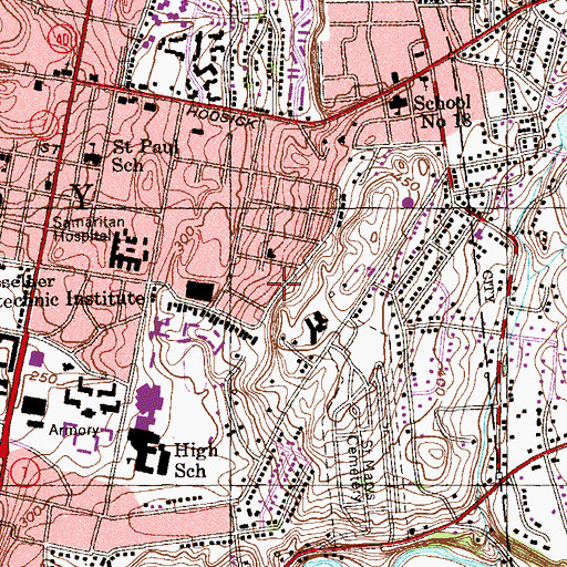 Topographic Map of Willie Stanton Field, NY