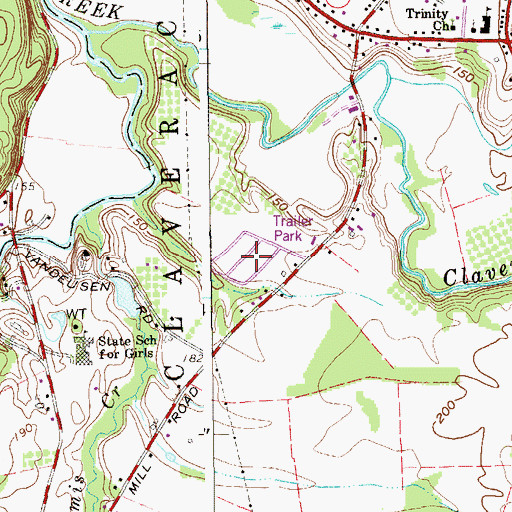 Topographic Map of Jutkosky Court, NY