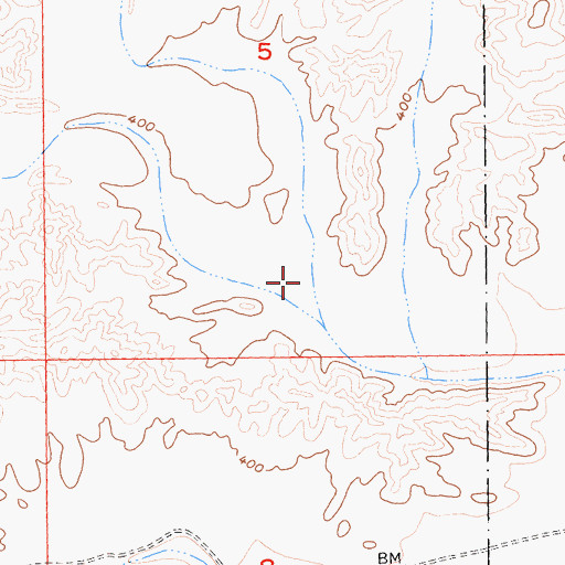 Topographic Map of Gert Wash, CA