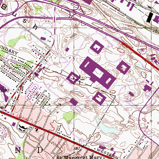 Topographic Map of Bleeker Hall, NY