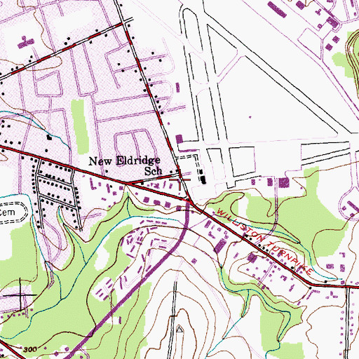 Topographic Map of Centerpoint Adolescent Treatment Services, VT