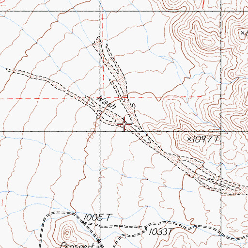 Topographic Map of Globe Canyon, CA