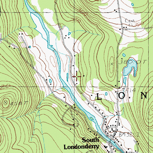 Topographic Map of West River Montessori School, VT