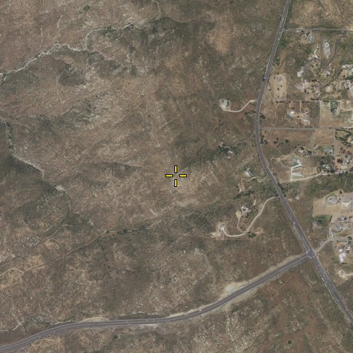 Aerial/Satellite Image of Goat Peak, CA