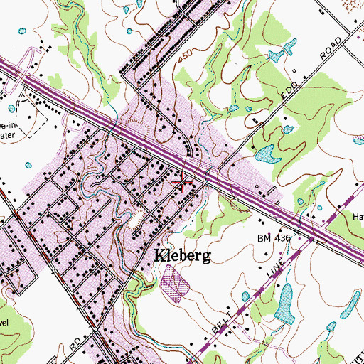 Topographic Map of Dallas Fire and Rescue Station 9, TX
