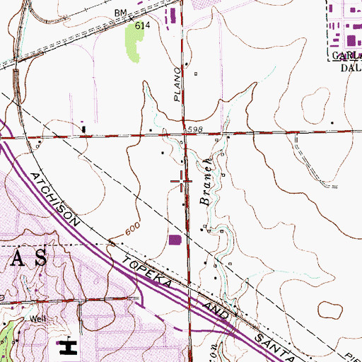 Topographic Map of Holy Ghost Chapel of the Resurrection, TX