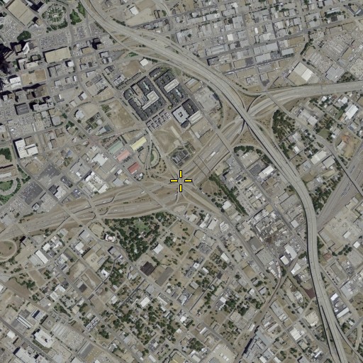 Aerial/Satellite Image of Interchange 46A, TX